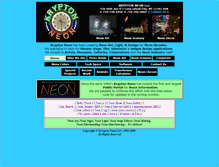 Tablet Screenshot of neonshop.com